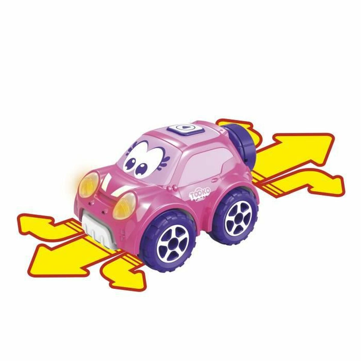 Automobil na Daljinski Upravljač Tooko Roza